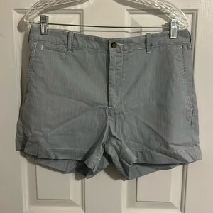 Polo Ralph Lauren seersucker shorts in blue and white